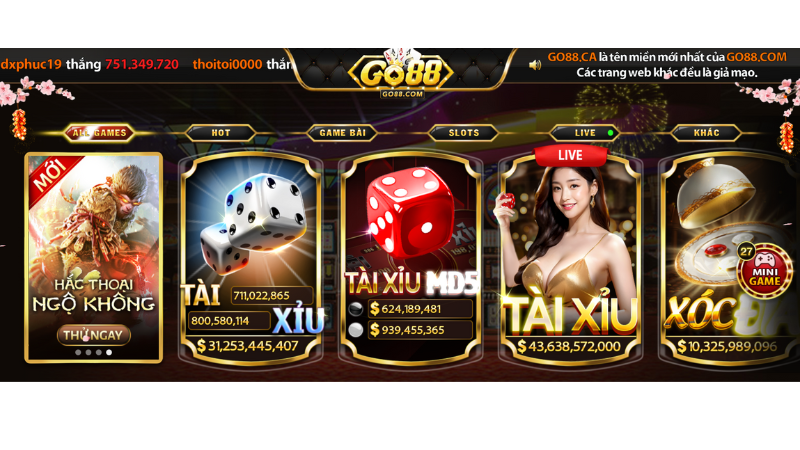 Go88 nền tảng cá cược trực tuyến 