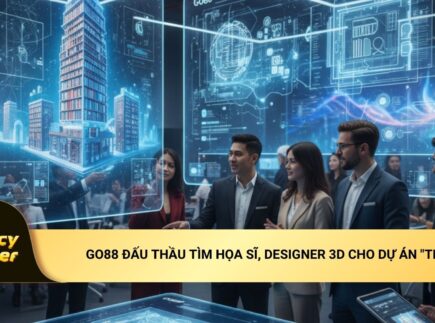 Go88 đấu thầu tìm họa sĩ, designer 3D cho dự án "Thư viện Ảo"
