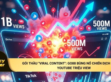 Gói thầu "Viral Content": Go88 bùng nổ chiến dịch TikTok & YouTube triệu view